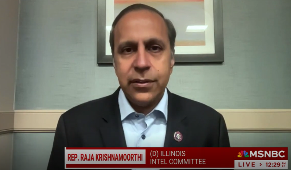 Congressman Krishnamoorthi discusses the need for transparency on the